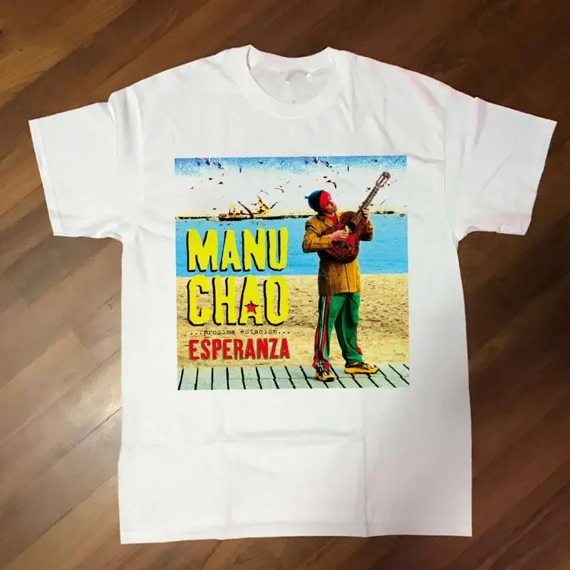 Camiseta Pr xima Estaci n Esperanza Manu Chao, Talla Completa S 5XL