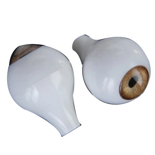 BJD Doll Eyes 14mm Acrylic Crystal Realistic Eyeballs Kit for Porcelain Vinyl Dolls Mask Props