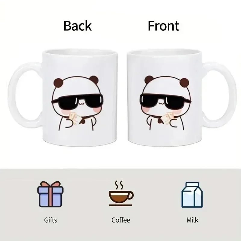 Funny Coffee Mug It\'s Fine I\'m Fine Everything Is Fine Colorful Poor Cat Water Cups Drinkware Home Room Birthday Gift Cool Stuff