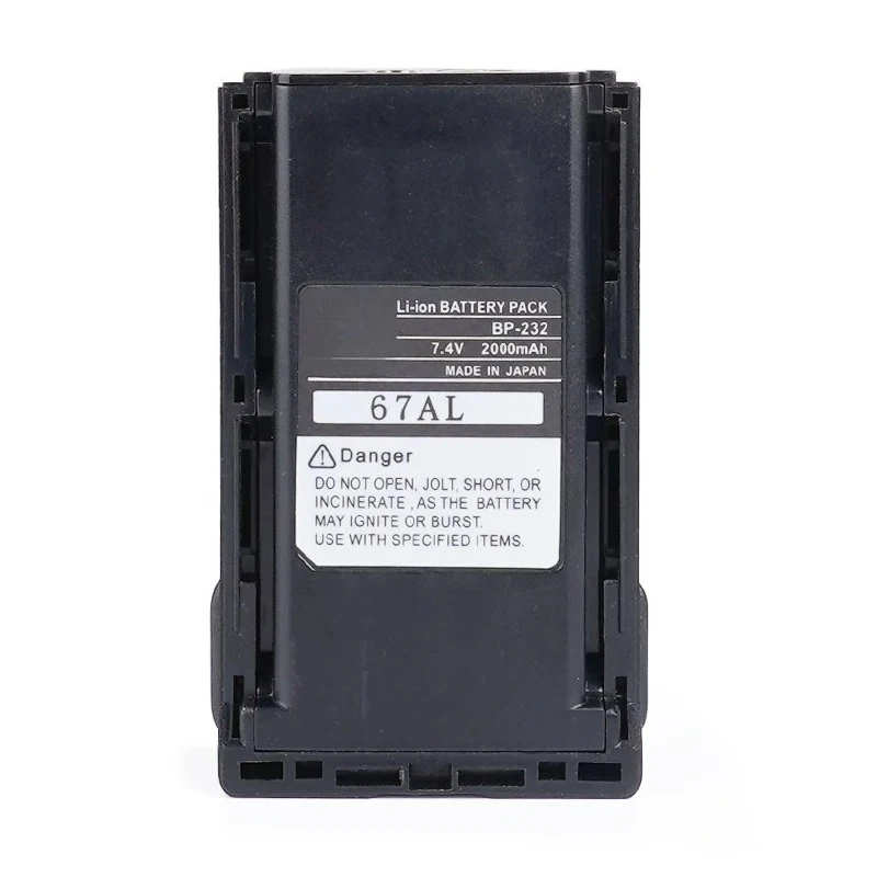 ，。for Aikemu IC-F26/F16/F24/F14/F43GT/IC-36FI walkie-talkie battery BP-232H，。