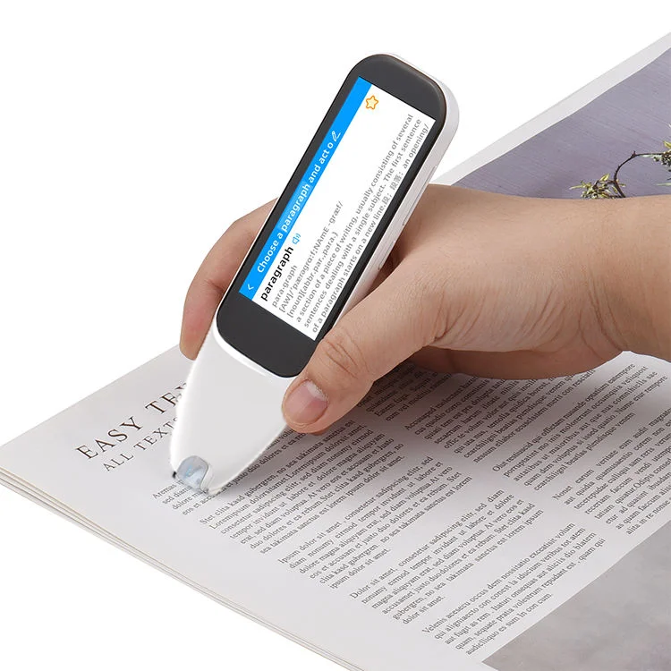 Wholesale 112 Language Translator Device Translation Pen with Big Screen Color Display OCR Scan Talking Pen Thai Translate