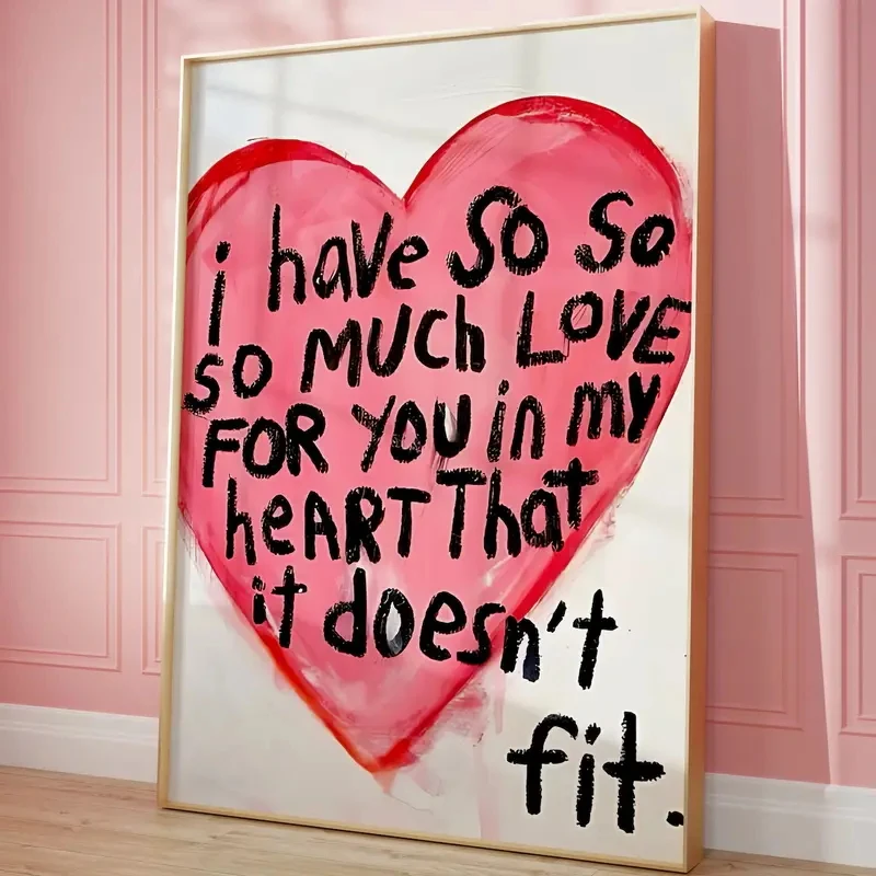 

Such Deep Love Canvas Wall Art Romantic Quotes Poster Perfect Couple Gifts for Valentine's Day Anniversaries Birthdays Weddings