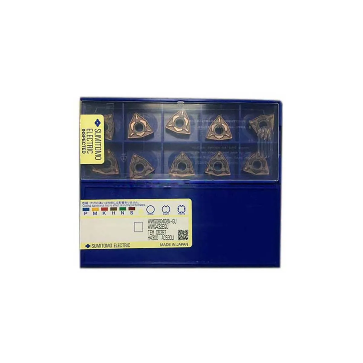 

100% оригинальные WNMG080404N/080408N/080412N SU MU AC530U твердосплавные токарные пластины среднего черновой обработки