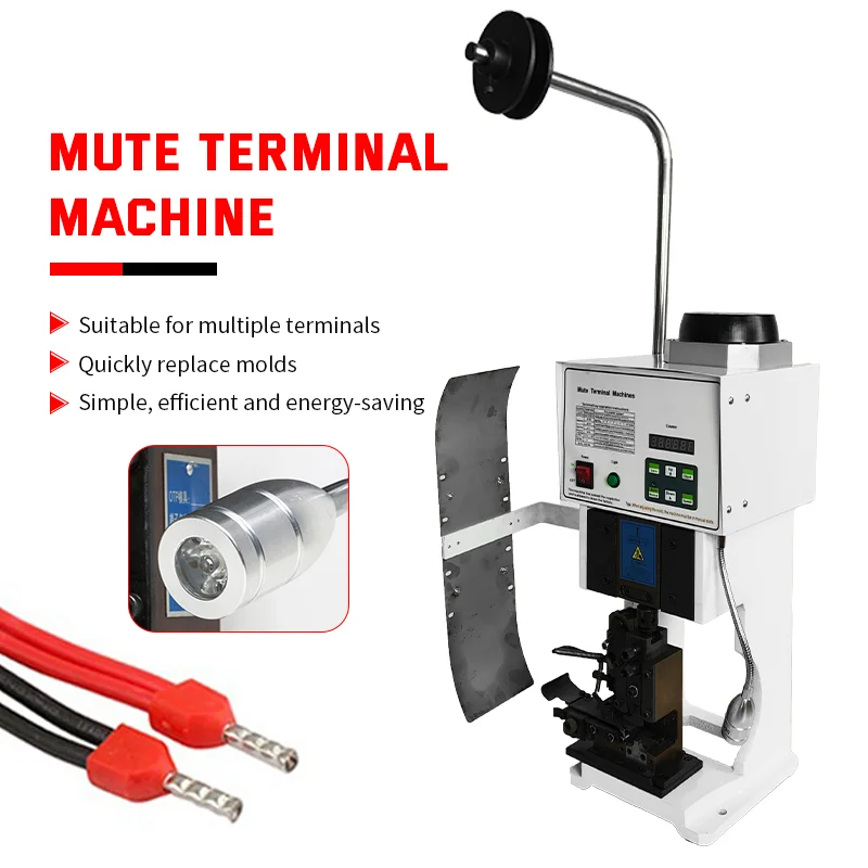 1.5T 2T 3T Quiet Automatic Terminal Crimping Machine Wire Terminal Crimper Press Machine with OTP Mold for Wire Harness
