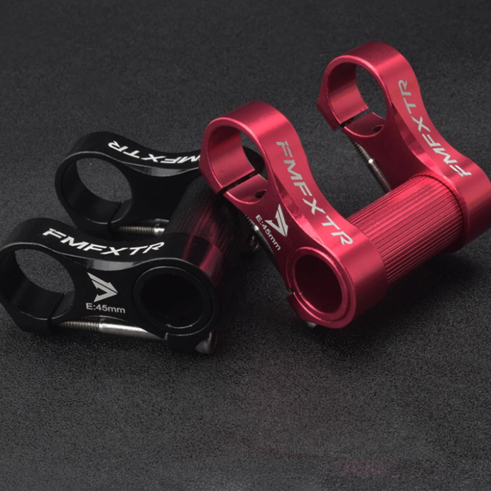 

Bicycle Handlebar Extension Aluminum Alloy Adjustable Double Stem 25.4mm Ultra-light Folding Bike Stem Riser