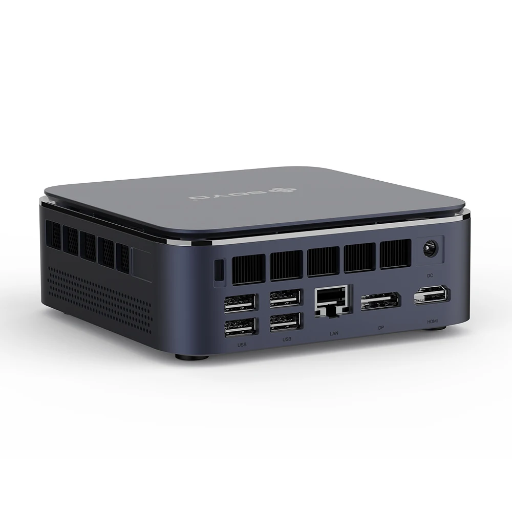Mini PC SOYO M5 Ryzen 3 4300U, 16 GB de RAM DDR4 a 4266 MHz, SSD M.2 de 512 GB, Pantalla Dual 4K, Compatible con HDMI, DP, Tipo-C, WiFi, Mini Ordenador