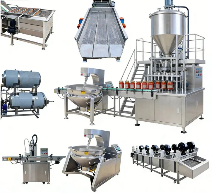 Custom Sauce Sterilizing Machine Sauce Processing 、Homogenizing and Sauce Emulsifying Machine