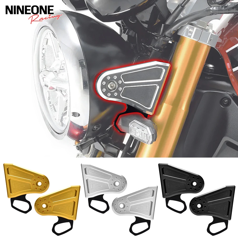 

Motorcycle Billet Light Kit For Kawasaki Z900 RS Z900RS 2018-2025 Aluminum Special Turn Signal Stay Bracket Headlight Support