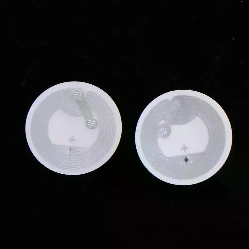 RFID Tags Stickers Ntag215 NFC Tag 13.56MHz ISO14443A Sticker Phone Available RFID Adhesive Label 10Pcs