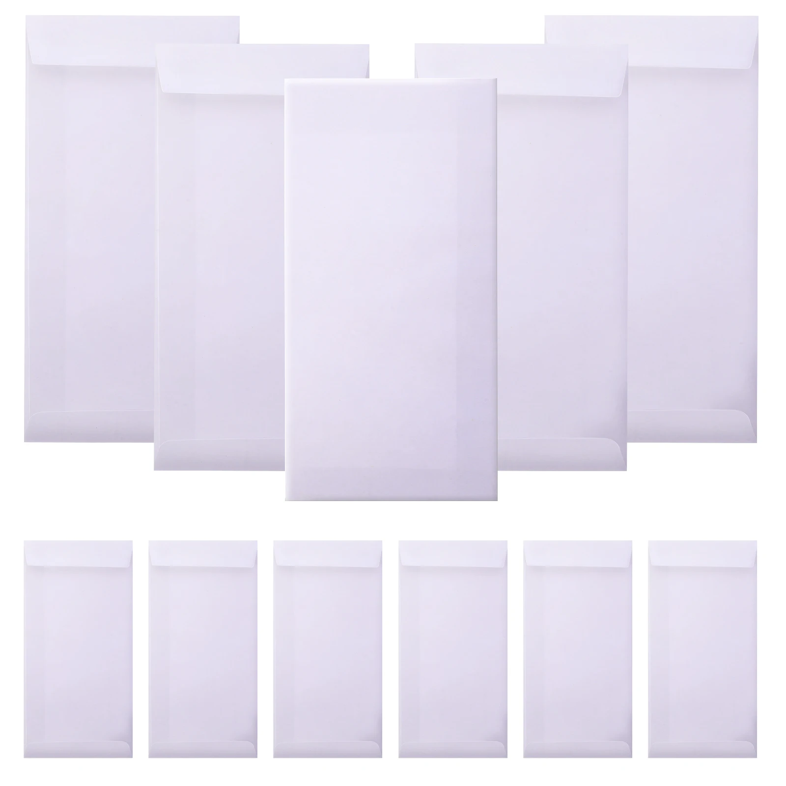 

60 Pcs Change Envelope Convenient Envelopes Letter Size Small Card Paper Greeting Cute for Letters
