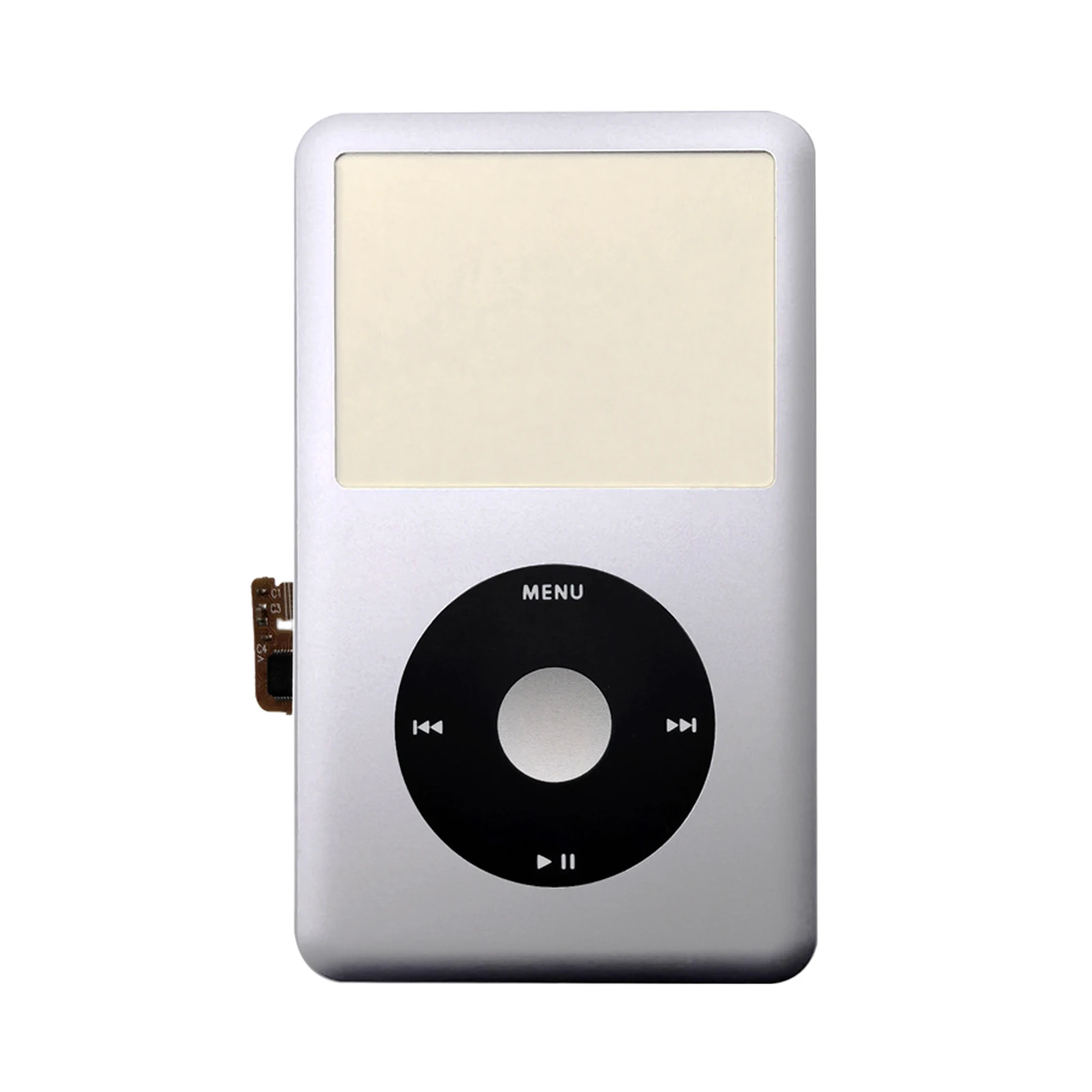 iPod Classic 6e 7e generatie voorkant frontplaat metaal met klikwiel middenknop vervangende reparatieonderdelen gereedschapsset