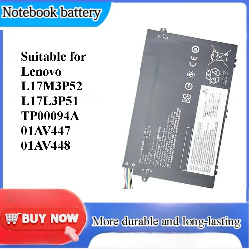 [L17M3P52] [L17L3P51] for Lenovo TP00094A 01AV447 01AV448 Laptop Battery Replacement Battery