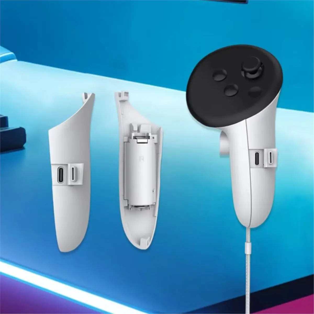 3S VR コントローラー用充電式バッテリー カバー 3 コントローラー用ユニバーサル バッテリー パック