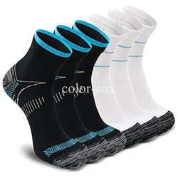 Foot Compression Socks For Men Women Plantar Fasciitis Heel Spurs Pain Venous Running Sports Socks Casual Cotton Ankle Sock Gift