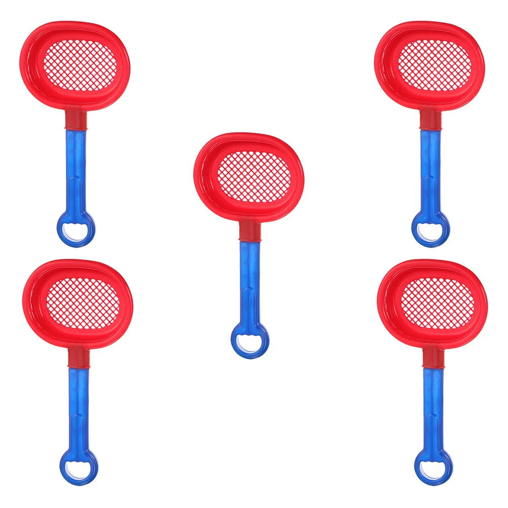 5 Pcs Sand Plaything Soil Childrens Toys Beach Playing Yellow Plastic Kids