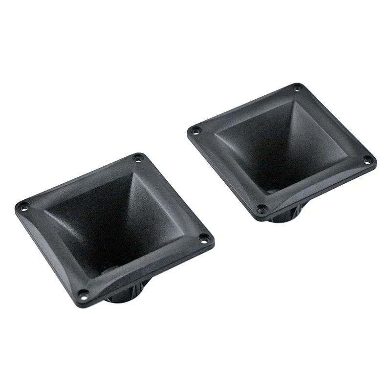 GHXAMP 4.5 بوصة 115 مللي متر * 115 مللي متر مكبر الصوت القرن سائق رئيس 34 مللي متر محلية الصنع المتكلم البلاستيك ABS شل اكسسوارات محول 2 قطعة