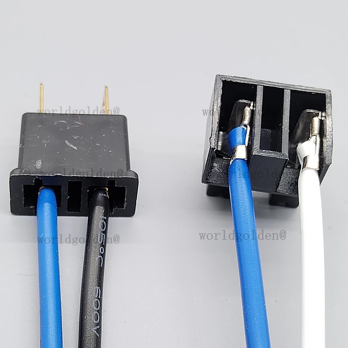 H7 H2 Automotive Headlight Wiring Connector for Universal Vehicles，used for car headlight system replacement