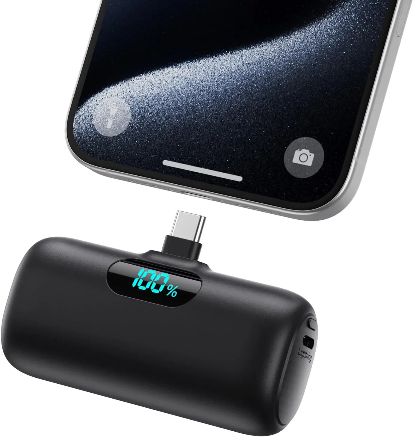 

Миниатюрный портативный зарядник 5000 мАч с быстрой зарядкой PD и USB-C для iPhone и Android, для путешествий