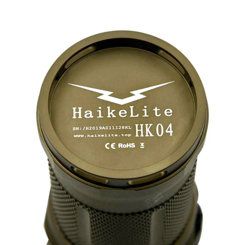 Haikelite HK04 4 x XHP50.2 13000LM Anduril UI Super Bright Flashlight - Desert 6500K