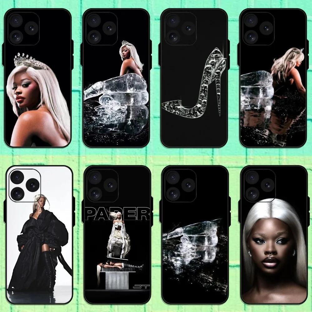 Rapper JT City Cinderella Phone Case For iPhone 8 11 12 13 Pro 14 15 Mini X XR XS max Plus Shell