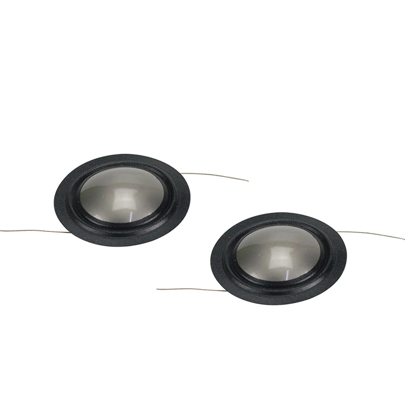 T31C-25.4Mm Imported Metal Titanium Film + Silk Side Diaphragm 25 Core Tweeter Voice Coil Speaker Repair Film 8 OHM 1 Pairs