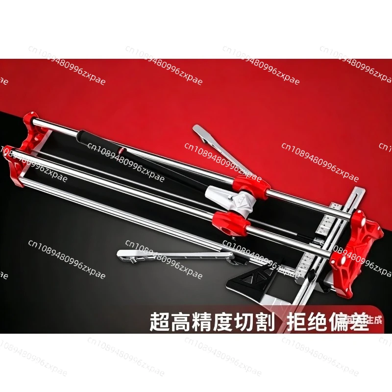Manual Single-Track Tile Cutter,High-Precision Floor Tile and Wall Tile Push Cutting Tool,Stable Base Design,Suitable