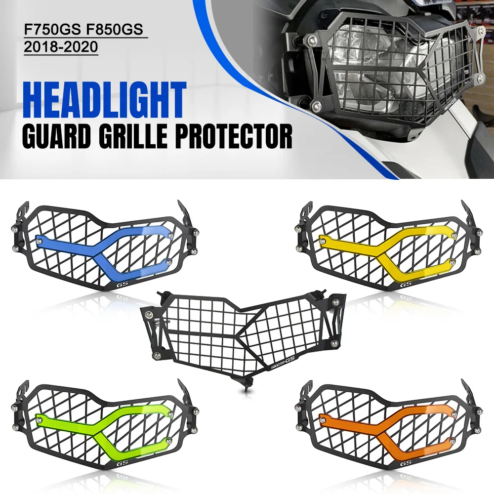 

For BMW F750GS F850GS 2018-2023 2022 Motorcycle Headlight Protector Head Lights Grille Protection Guard Cover F 850 GS F750 GS
