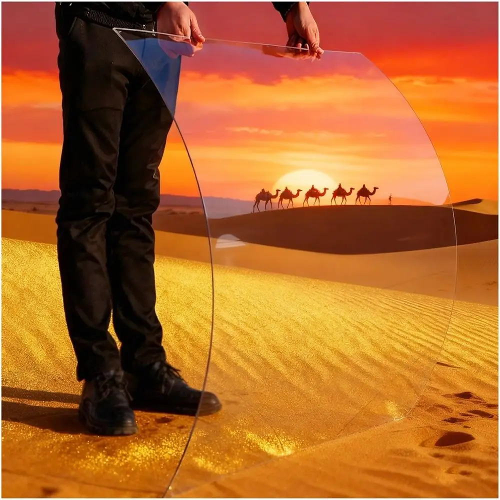 

Прозрачная акриловая поликарбонатная панель для наружного применения, для замены, панель для навеса (1,56 м x 5 м)