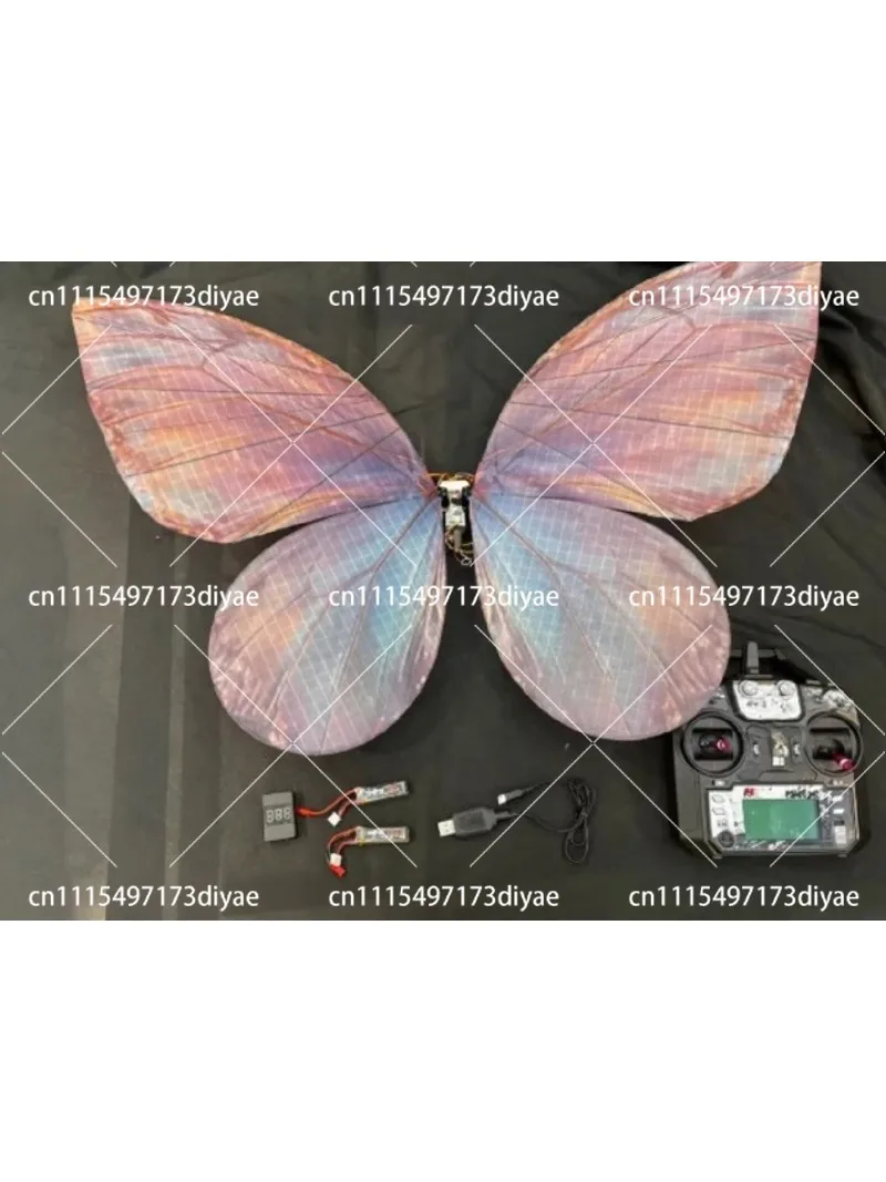 Bionic Butterfly Remote Control Aircraft Ready to Fly Full Set Fluttering Wing Head Cloth Umbrella