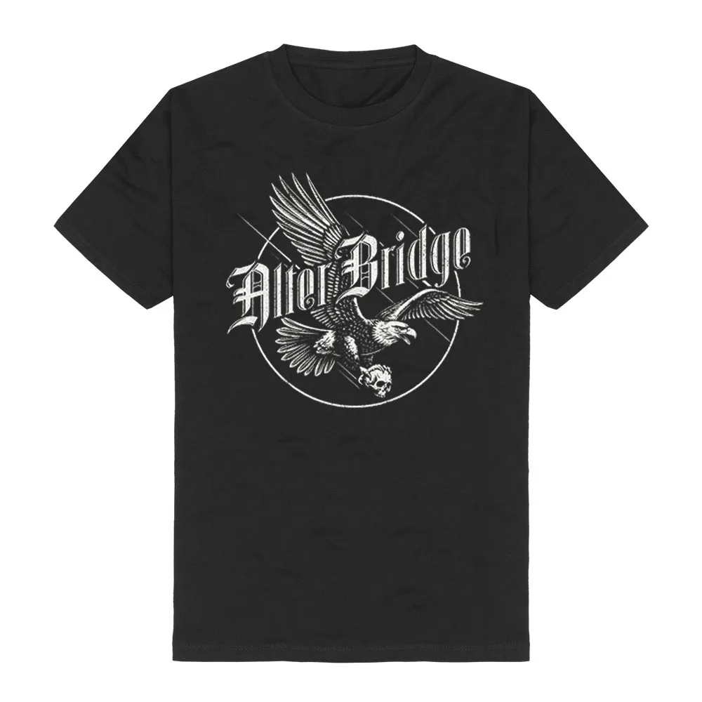 Футболка Eagle Tee Alter Bridge в стиле хардкор-триллера, традиционная хэви-метал эстетика, с круглым вырезом, из высококачественного хлопка, с короткими рукавами, для женщин и мужчин