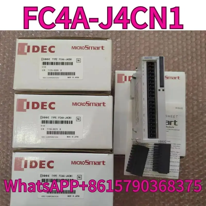 

New analog input module FC4A-J4CN1