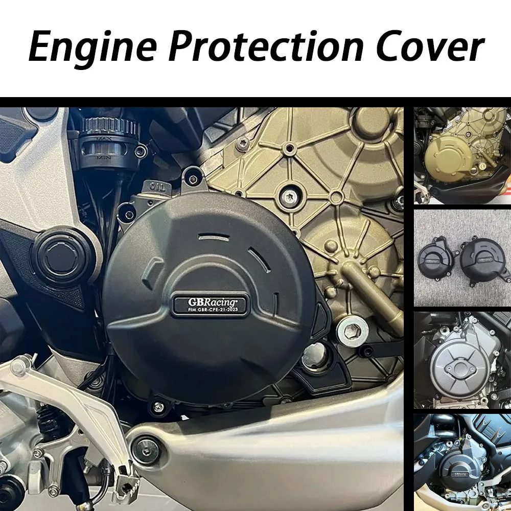 

For Ducati Multistrada V4 Rally & V4 Pikes Peak 22-25 Engine Protection Cover V4 S Grand Tour Motorcycle Engine Case Guard Saver