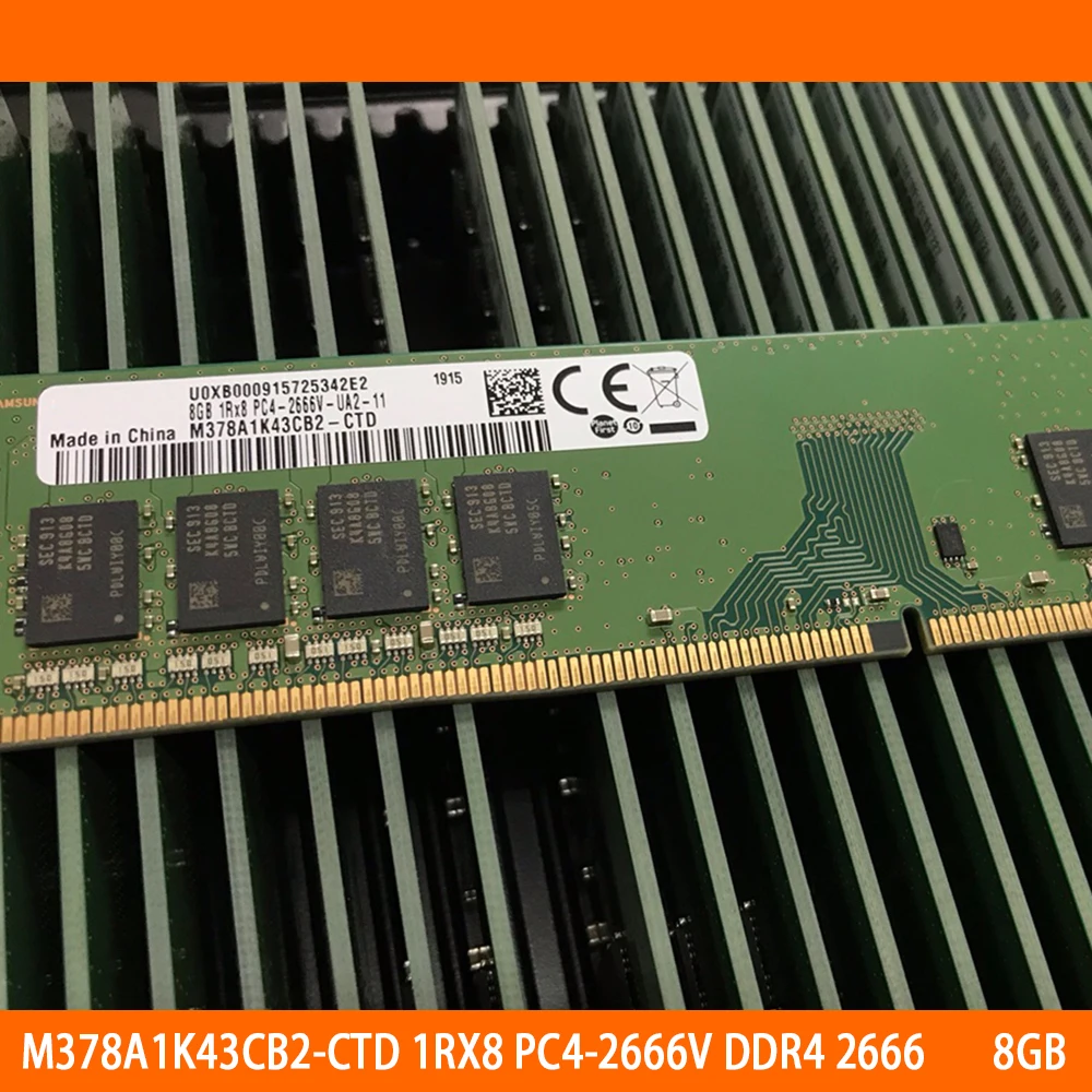 1PCS For SK Hynix RAM M378A1K43CB2-CTD 8G 8GB 1RX8 PC4-2666V DDR4 2666 Memory High Quality Fast Ship