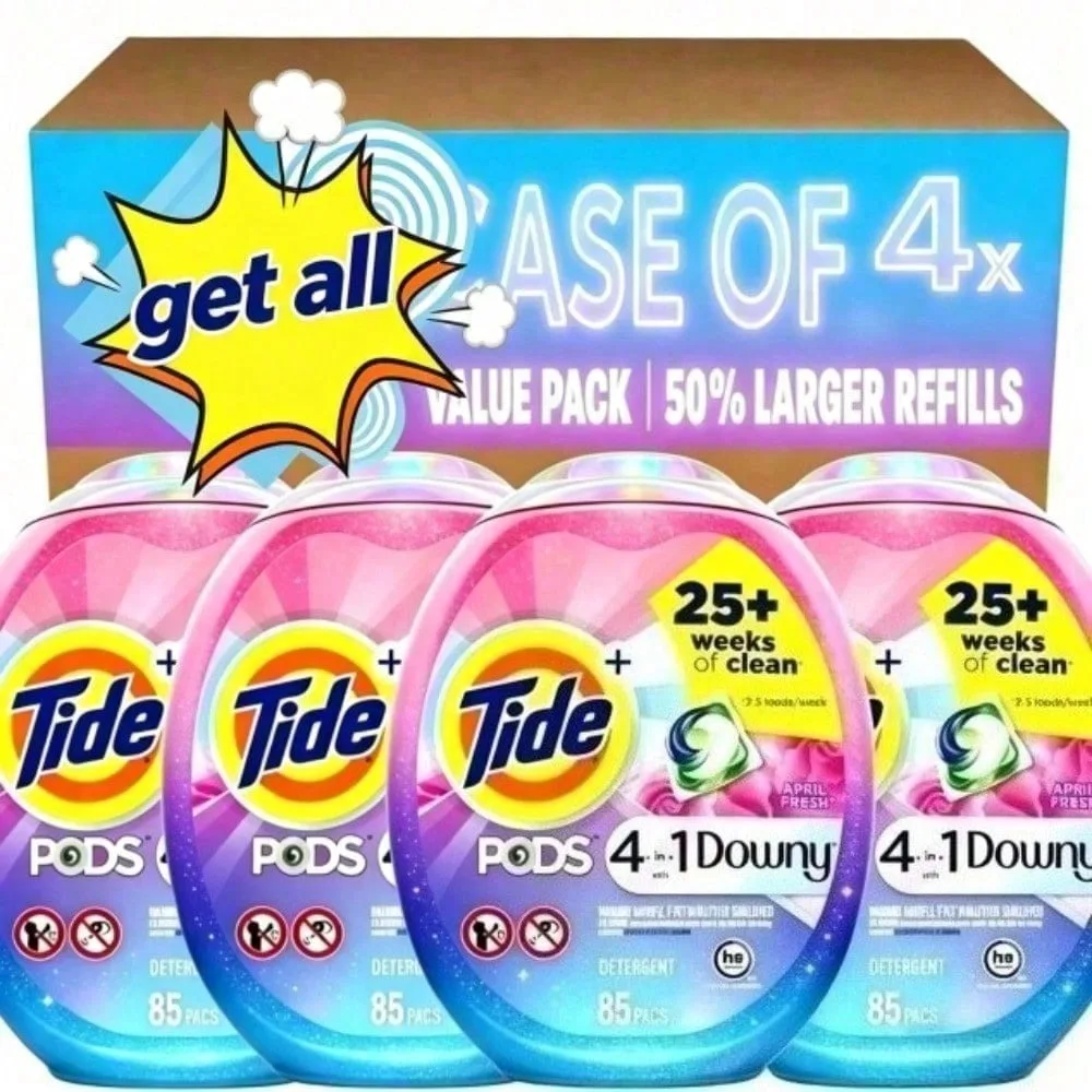 Large-capacity clearance sale | Laundry detergent with 6x stronger cleaning power | Removes 100% of common stains | Deeply cleans and leaves clothes fresh.
