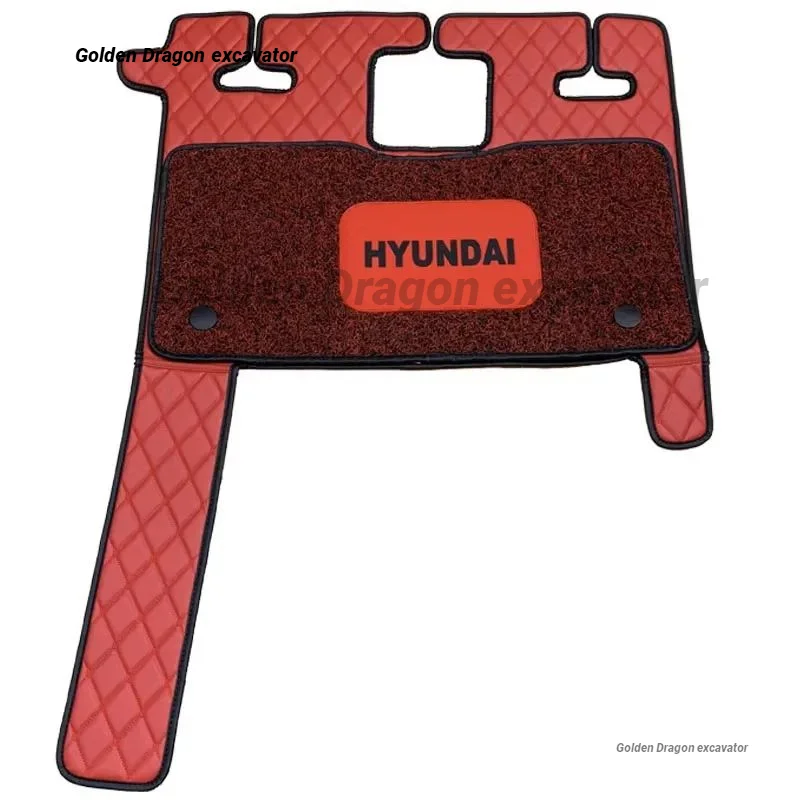 For Hyundai R60/150/215/225/305/335-7-9vs Cab Floor Rubber Foot Rest Pedal Excavator Parts