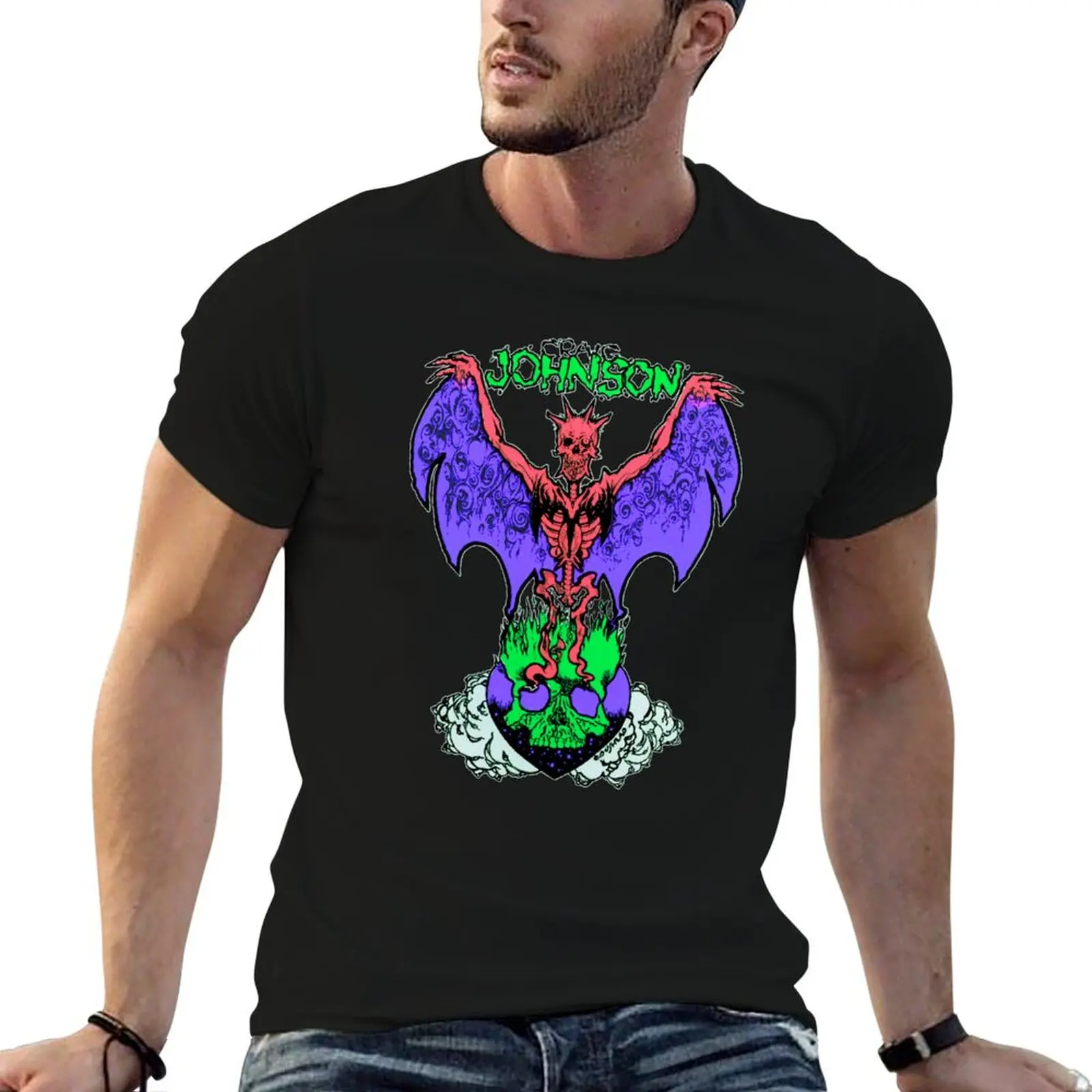 Pushead Zorlac Craig Johnson Alt 1 T-Shirt korean fashion summer tops clothing for men