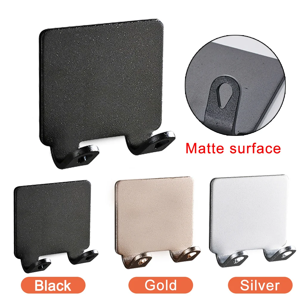 1/3PCS Stainless Steel Shaver Hanger, Strong Traceless Sticky Hook,  Wall Multi-functional Storage,Three Colors Are Available