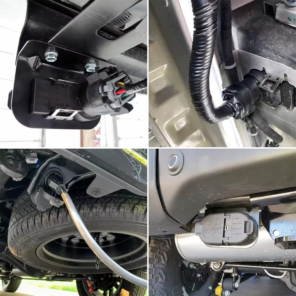 

9L3Z-15A416-A 2009-2014 For Ford F-150 Trailer Tow Hitch Bar Wire Connector Harness Kit 9L3Z15A416A