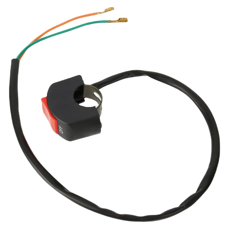 Motorcycle On/Off Switch Waterproof Motorcycle Scooter Second-line Headlight Mount Handlebar Switch Moto Accessorie