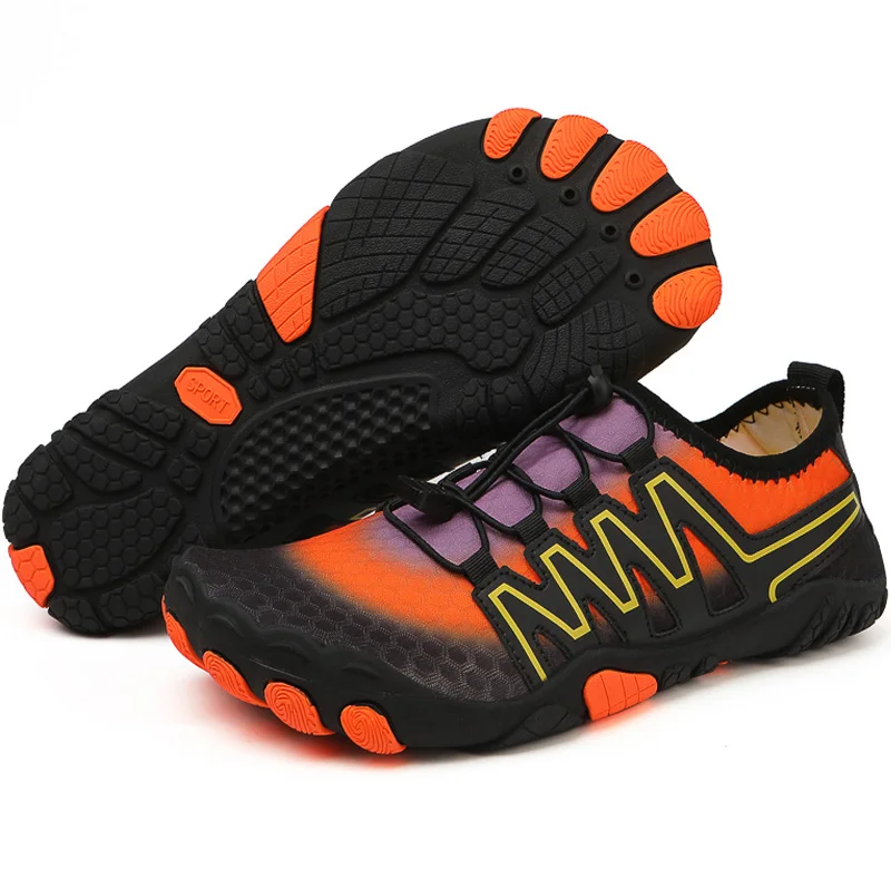 New Men's and Women's Five Finger Creek Tracing Shoes Swimming Shoes Outdoor Hiking Shoes Couple Multi functional Yoga Fitness S
