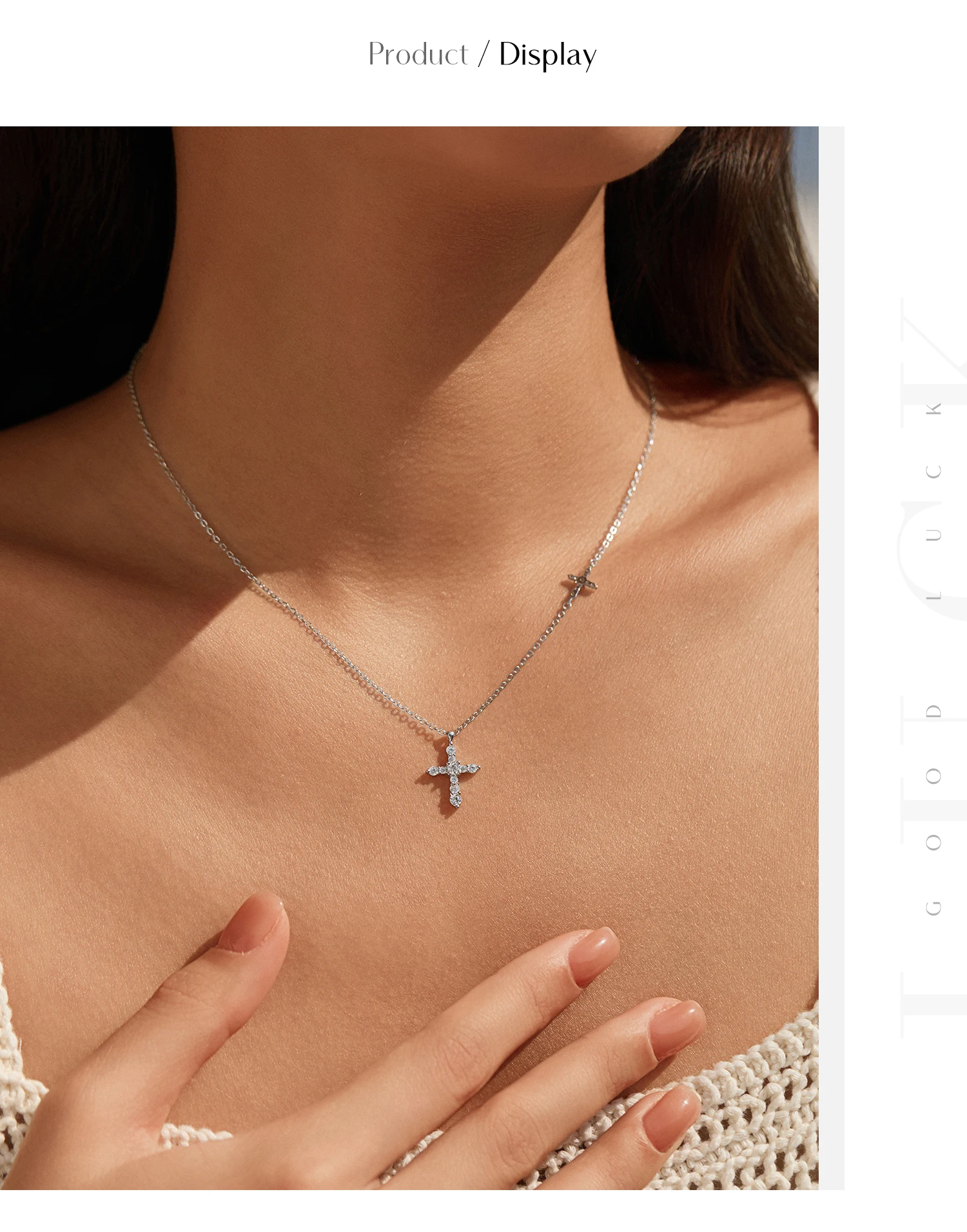 MODIAN Lab Diamond Moissanite Double Layer Stars Necklace 925 Sterling Silver Twist Line Pendant Necklace For Women Fine Jewelry