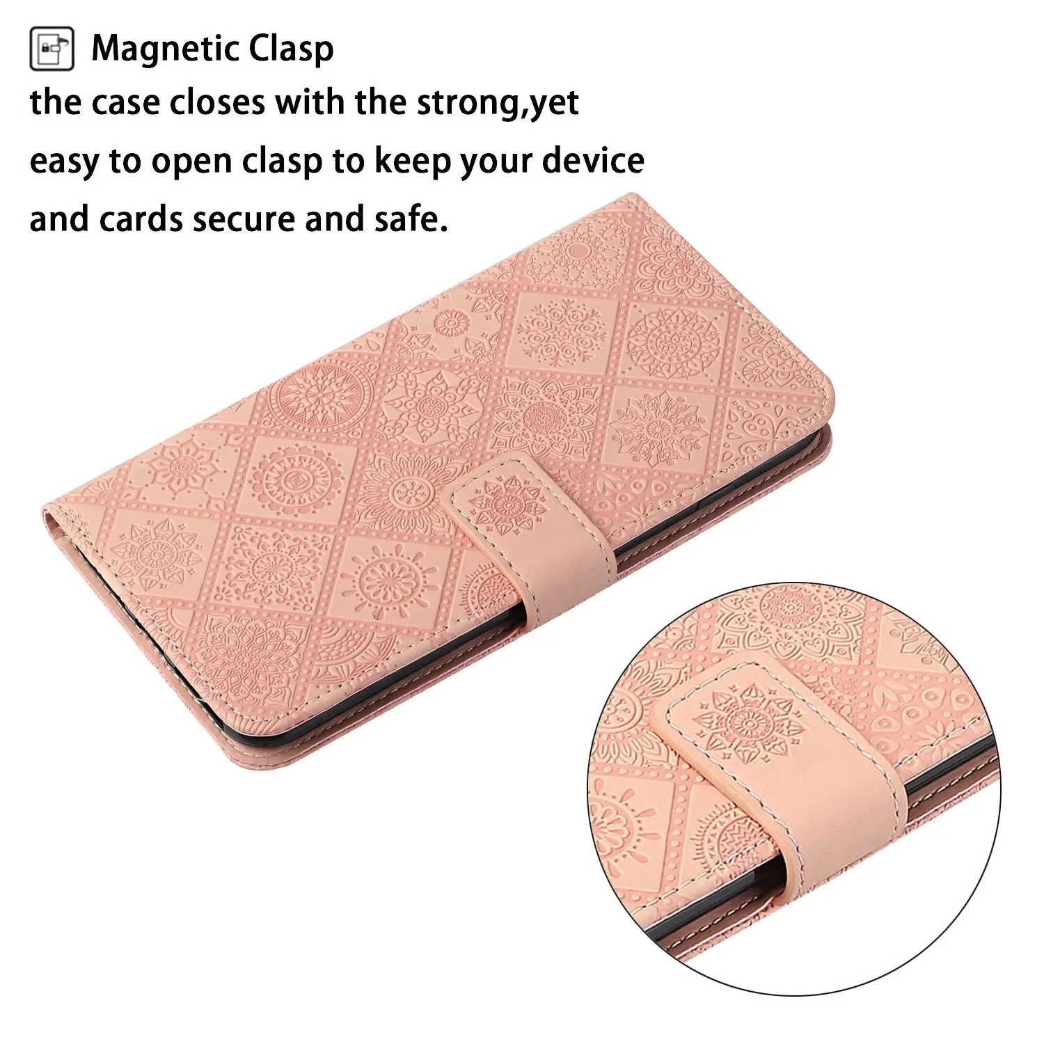 1IH*Family style Leather case Anti-fall Flip Wallet Phone Case for iPhone6/6s/7/8/SE2020/SE3/11/12/13/14/15 Pro Plus ProMax MINI