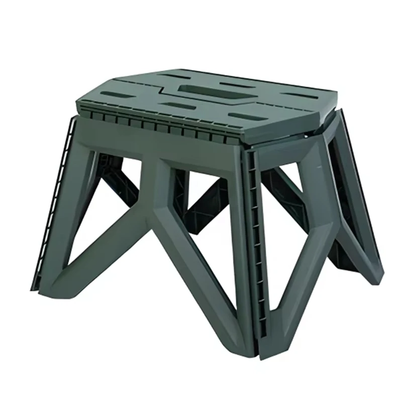 

Portable Folding Stool For Outdoor Activities - High Load Bearing Chair For Camping, Fishing, Beach