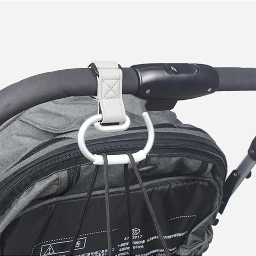 

Cartoon PU Baby Stroller Hooks Cart Organizer Solid Color Hanging Hook Stroller Accessories Cartoon Stroller Accessories Cartoon