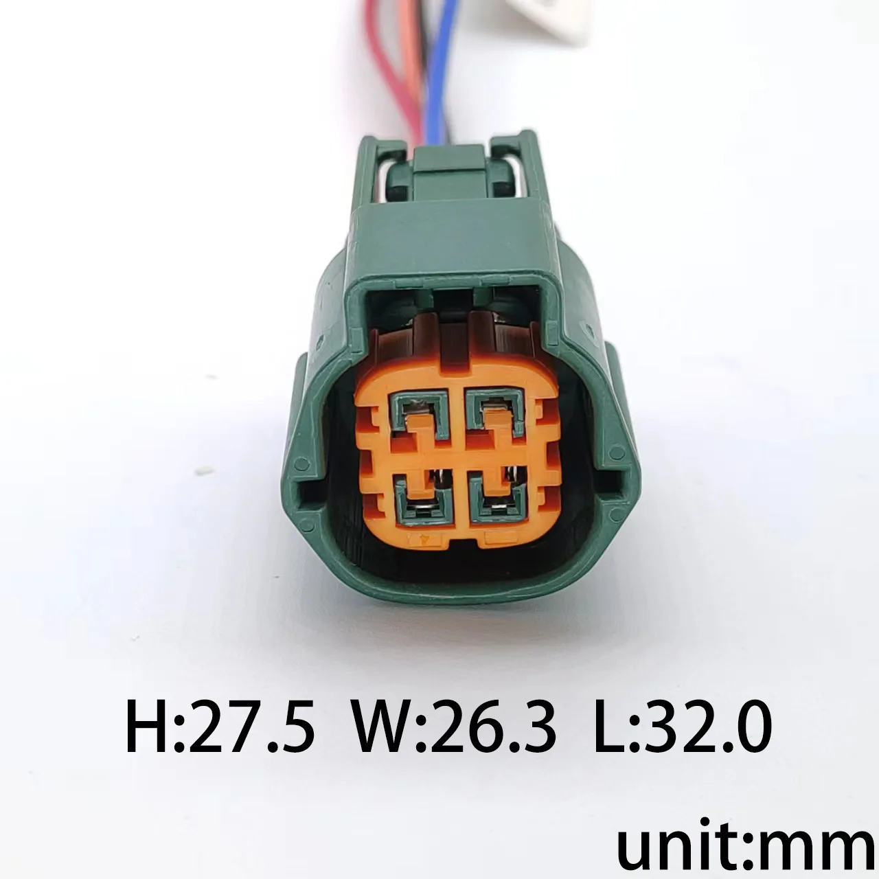6PCS 4P 2.2mm Wire Connector for pins 6189-7756 for Automotive Oxygen Sensor Plug DJ70423-2.2-21