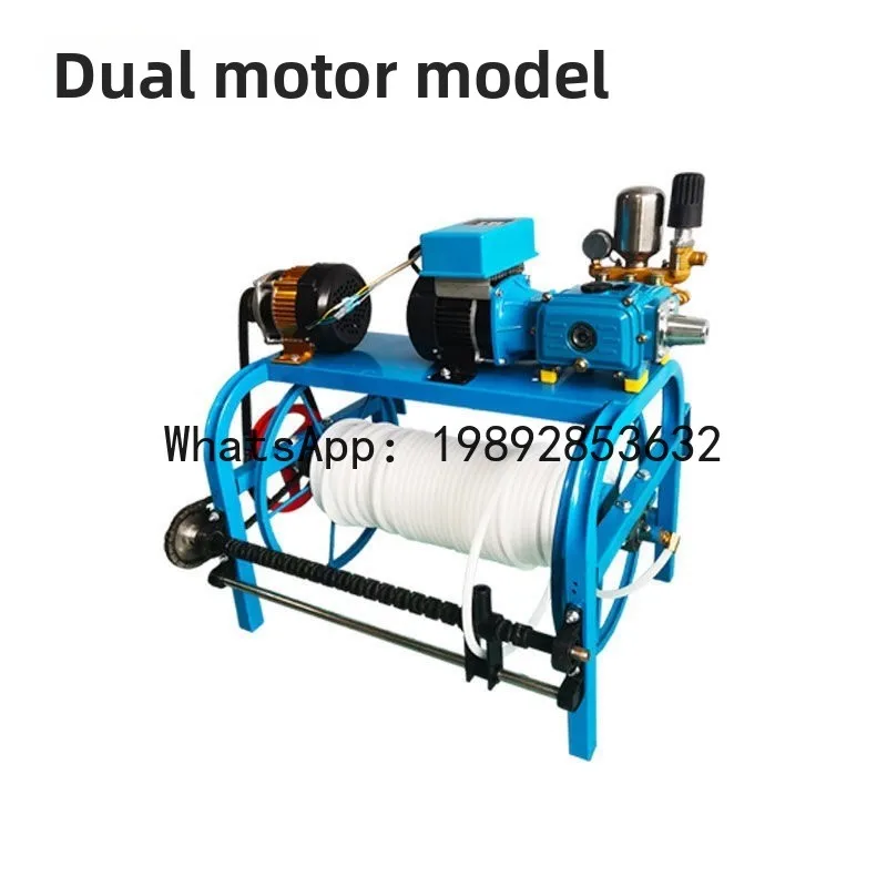 JX  Electric Sprayer Fully Automatic Line Reel Agricultural High-Pressure New Remote Control Sprayer