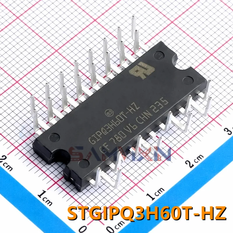 STGIPQ3H60T-HZ (1piece) N2DIP-26 IPM, 3A, 600V, 3‑phase IGBT inverter bridge  Module,Original In Stock