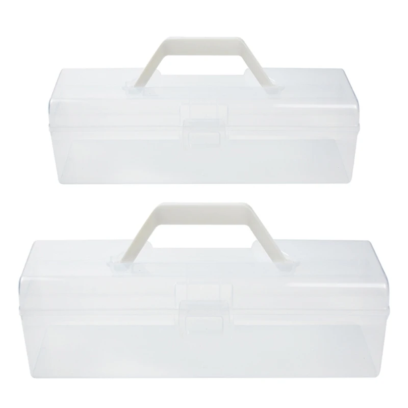 

Clear Container for Tool and Craft Storage Art and Crafting Supply Box