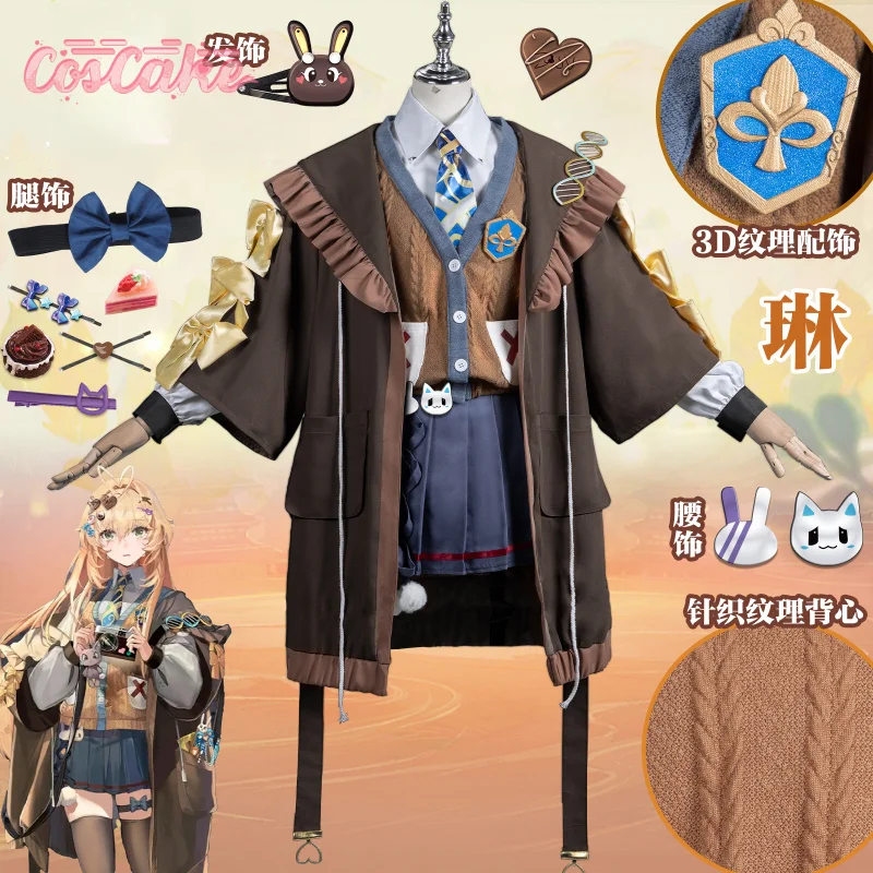 

Path to Nowhere Lynn Cosplay Costume Uniform Halloween Carnival Party Christmas Play Role Clothes Clothing for Women Men