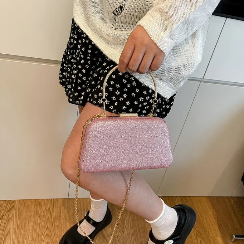 กระเป๋าถือหนังผู้หญิง ดีไซน์หรูหรา แบรนด์ดัง ทันสมัย คลาสสิก แต่งขอบอย่างประณีต สไตล์วินเทจ เหมาะสำหรับใช้ในชีวิตประจำวัน ​